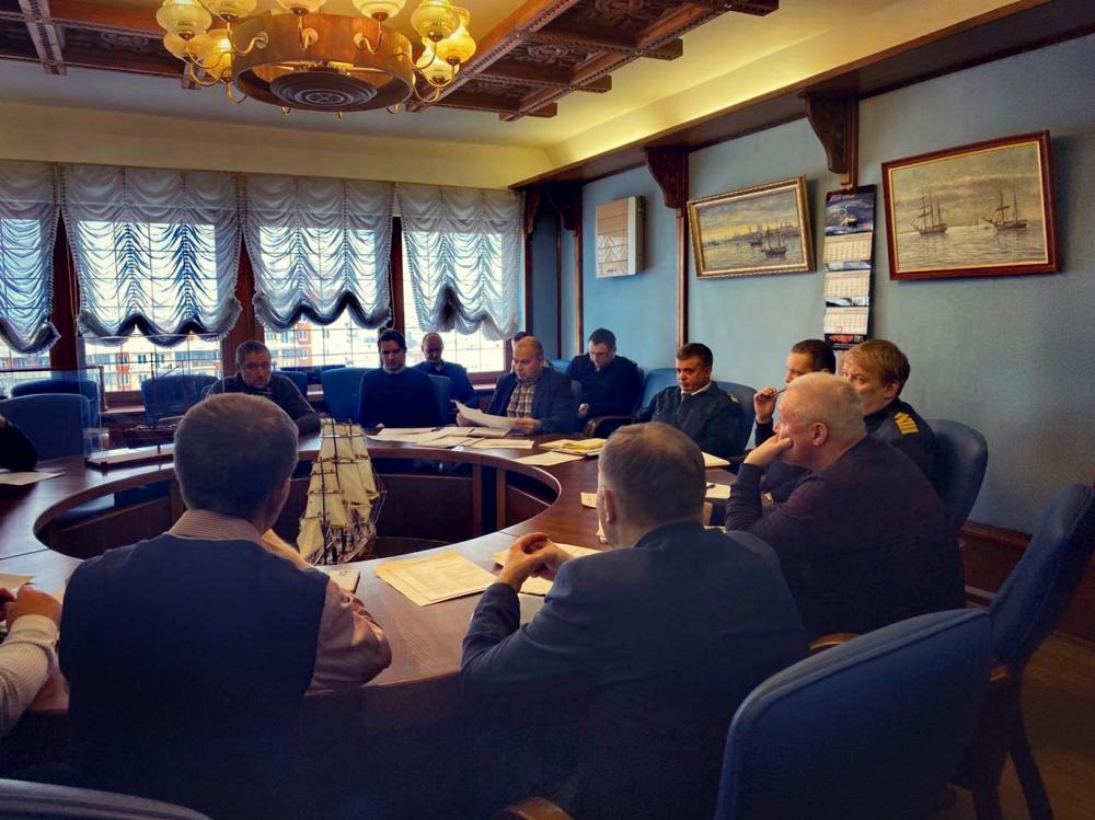 Заседение рабочей группы по развитию водного транспорта